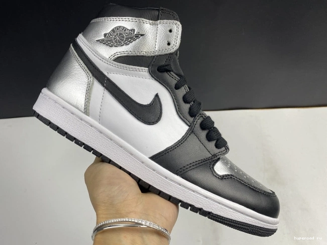 HIGH CD0461-001 1 TOE WMNS AIR OG JORDAN SILVER 0828